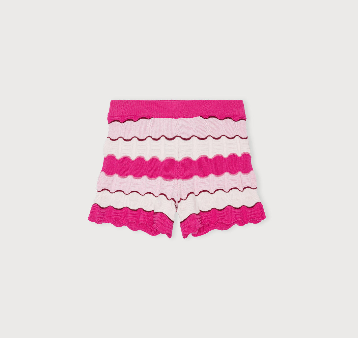 Soft Knit Textured Shorts