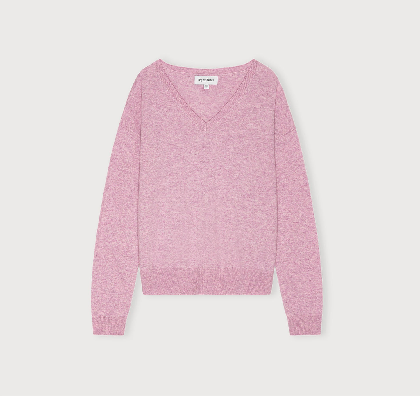 Fine Knit V-Neck Sweater