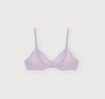 Mesh Unlined Demi Bra