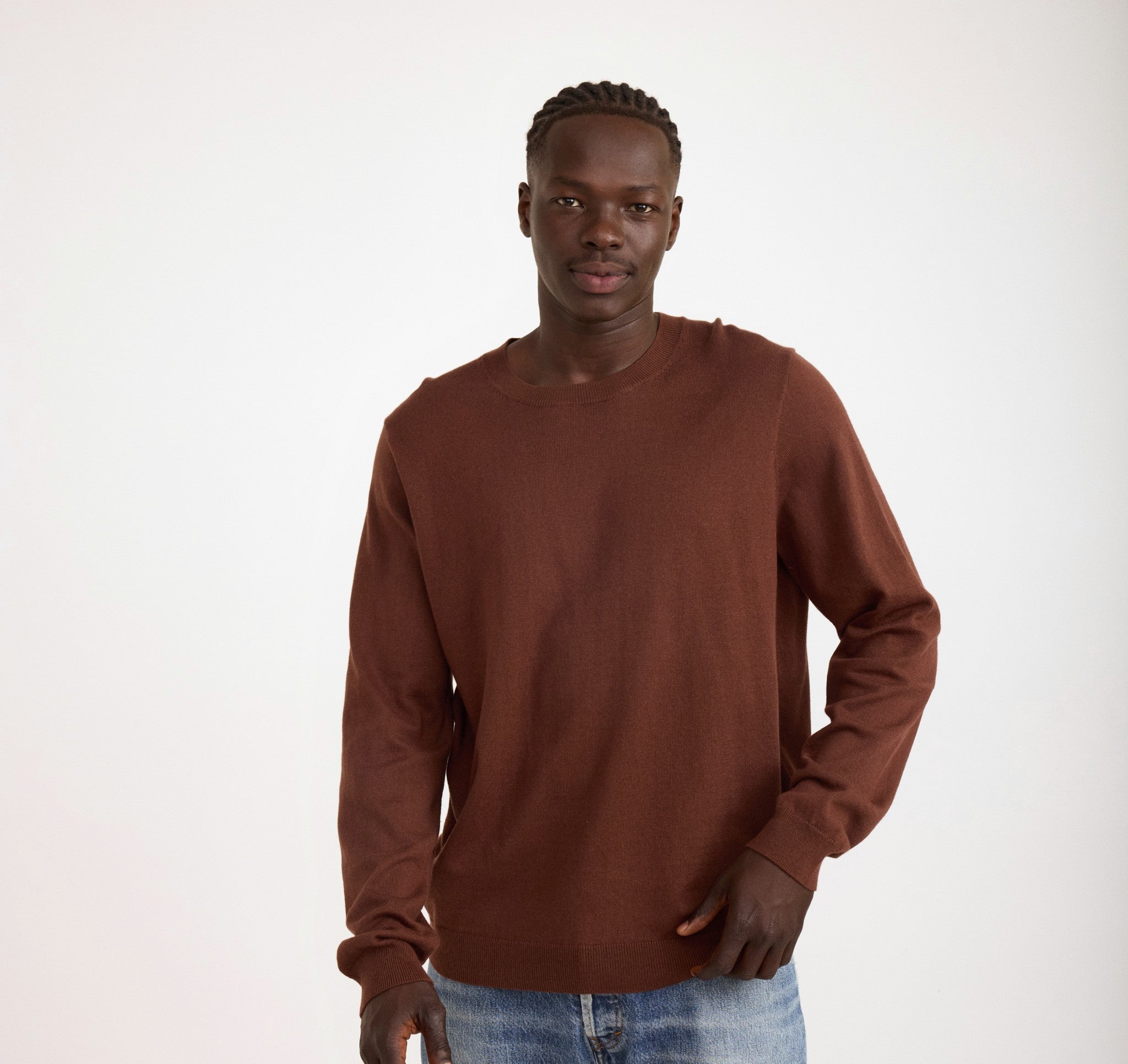 Soft Knit Crewneck Sweater | Only $ 74 | Organic Basics