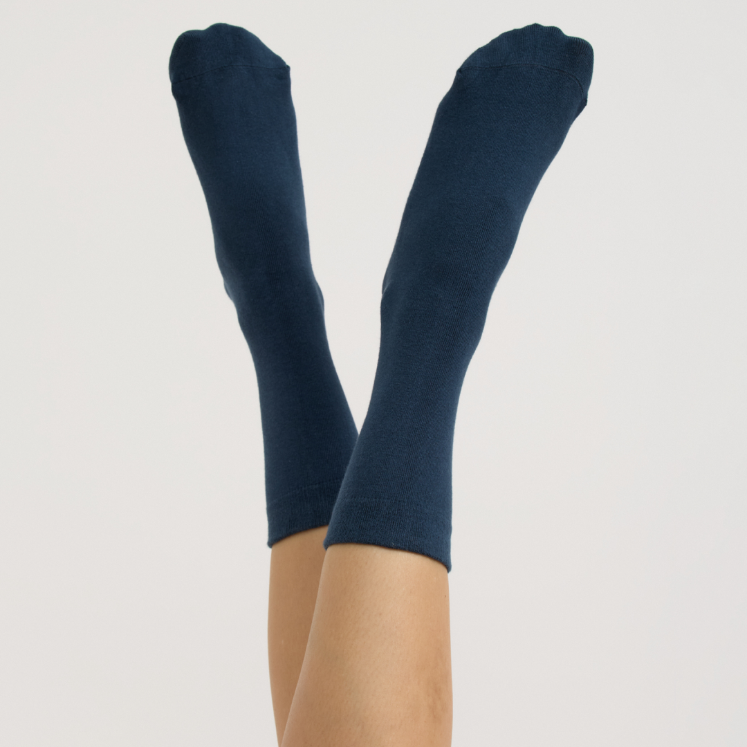 Rad Pop Crew Organic Cotton Sock Pack - Mens Natural / Brown