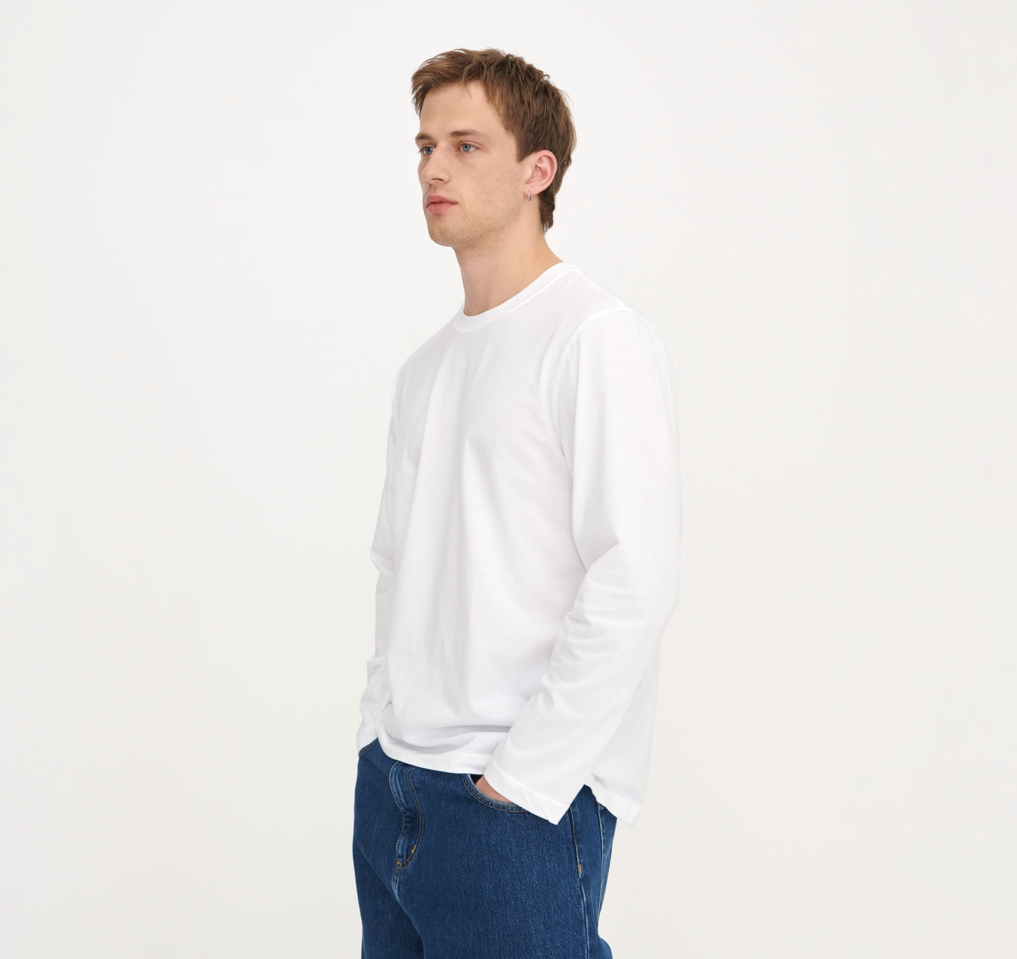 Buy True Boxy Fit Long Sleeve Tee | Fast Delivery | Organic Basics US