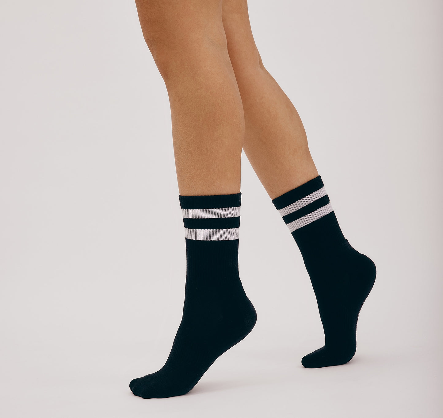 Core Stripe Crew Socks 2-pack