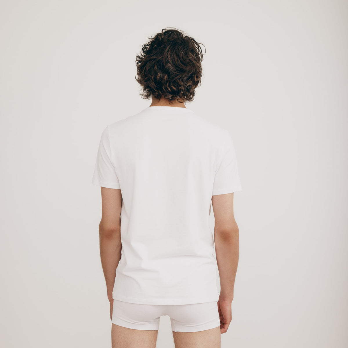 Core Slim Fit Tee 3-Pack - White / White / White – view 3