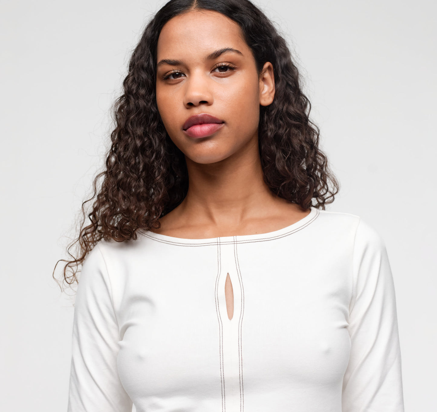 Core Cut-Out Long Sleeve