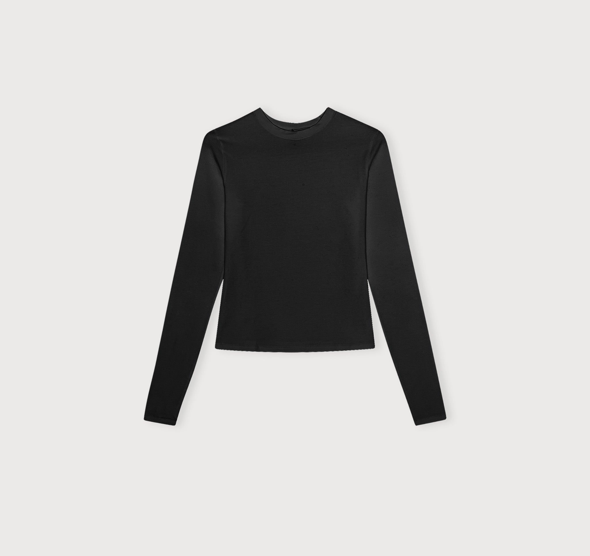 Flex Long Sleeve Tee - Black | Only $44 | Organic Basics