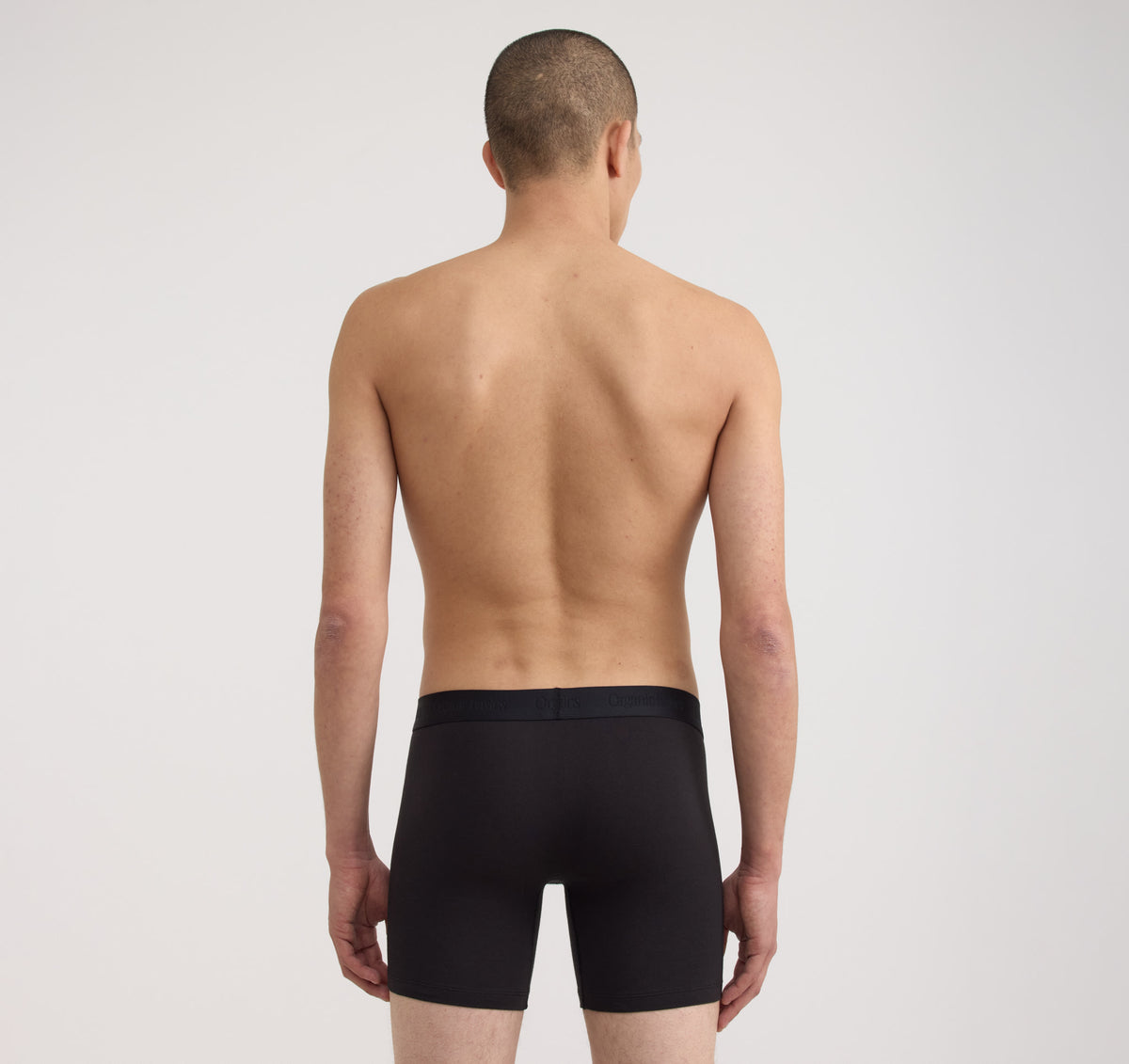 Core Boxer Briefs 12-Pack - Black / Black / Black – organic cotton – view 3