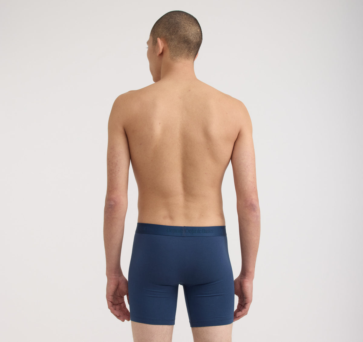Core Boxer Briefs 12-Pack - Midnight Blue / Midnight Blue / Midnight Blue – organic cotton – view 3