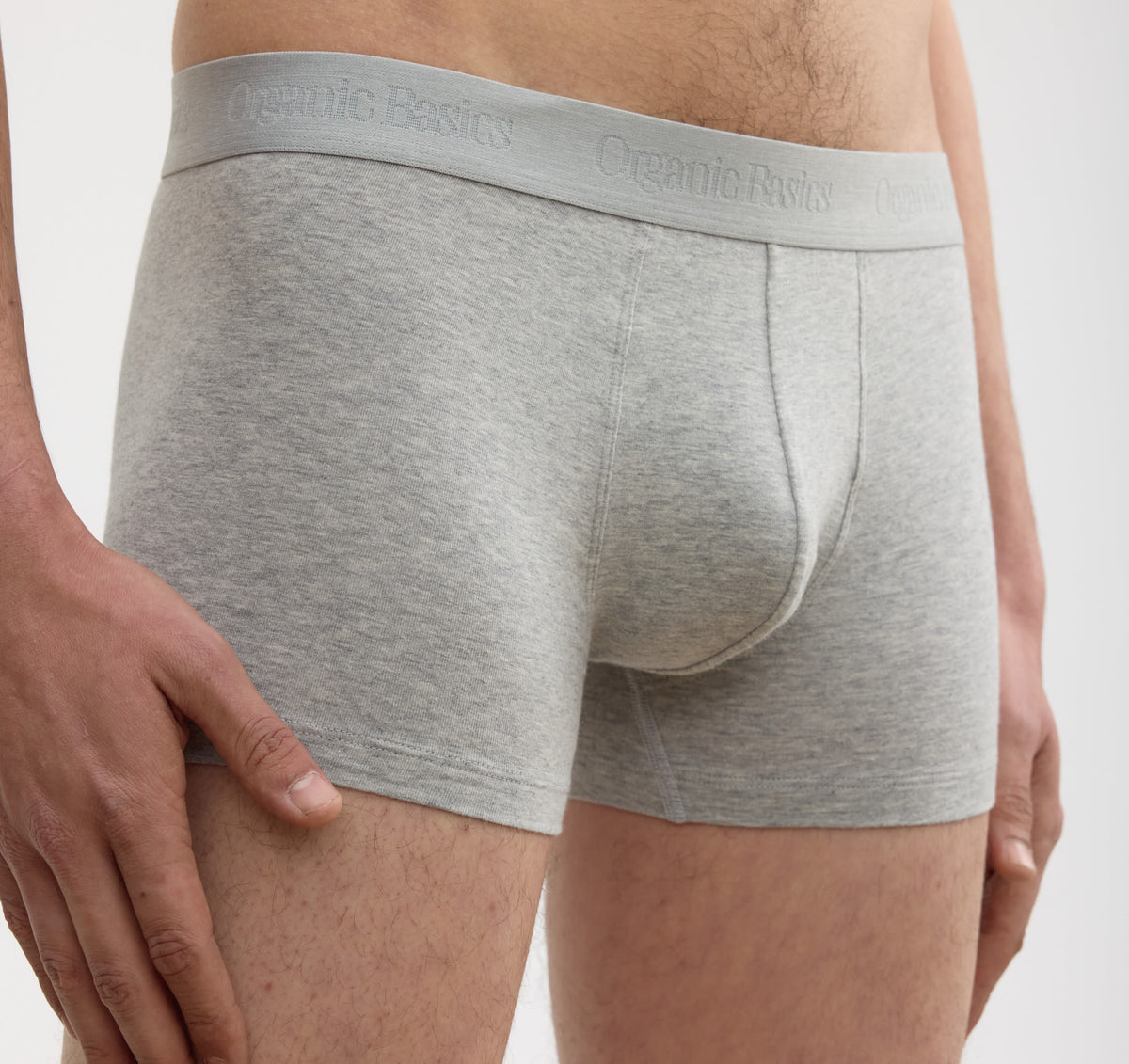 Core Trunks 12-Pack - Black / White / Grey Melange – organic cotton – view 6