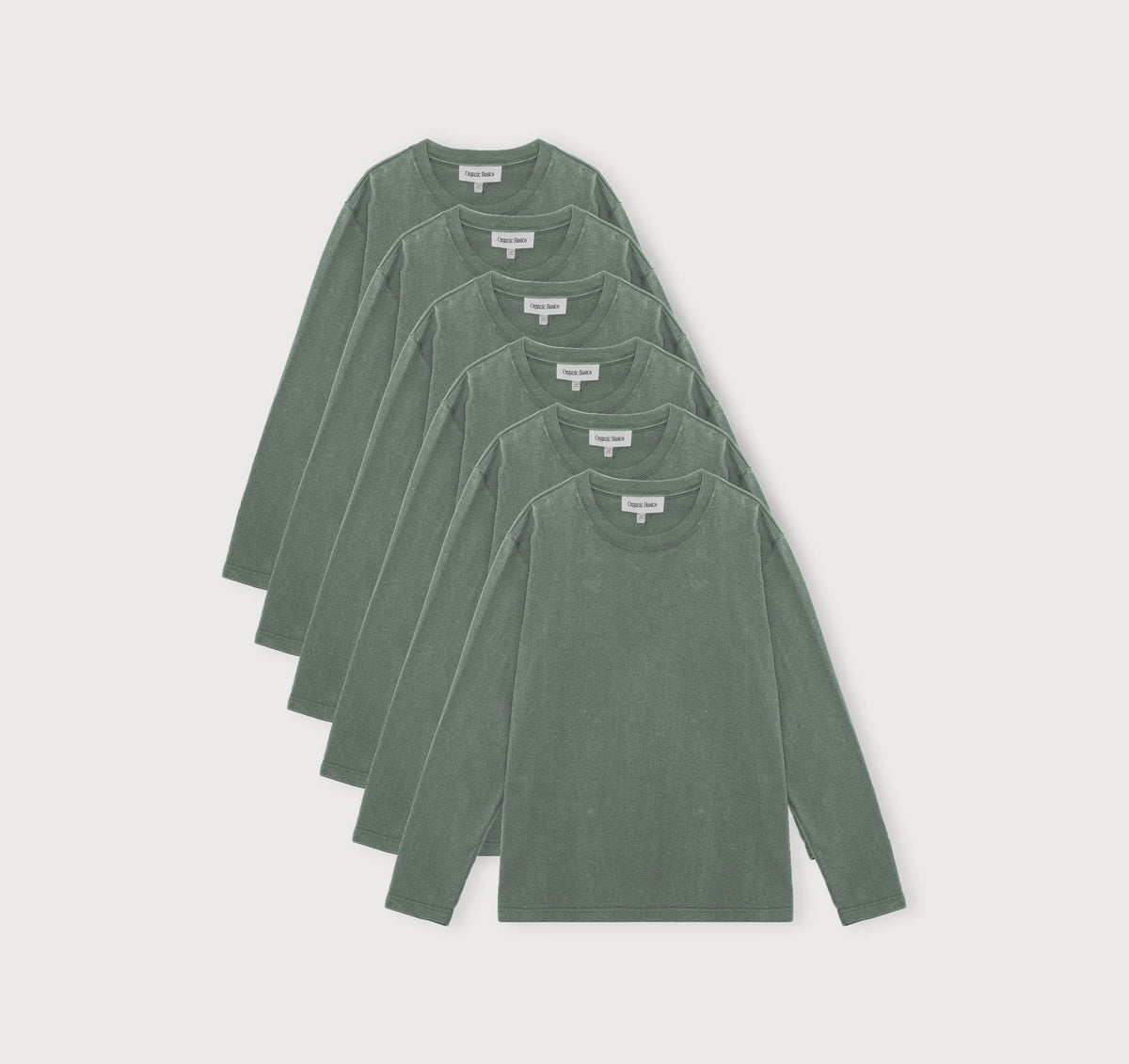 True Boxy Fit Long Sleeve Tee 6-Pack