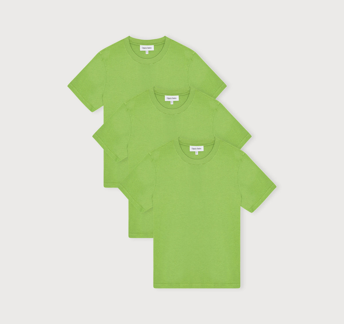 True Boxy Fit Tee 3-Pack - Artichoke – organic cotton