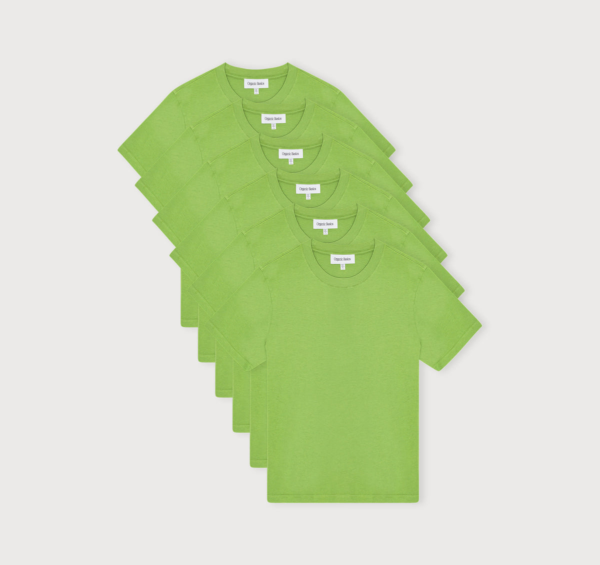 True Boxy Fit Tee 6-Pack - Artichoke – organic cotton