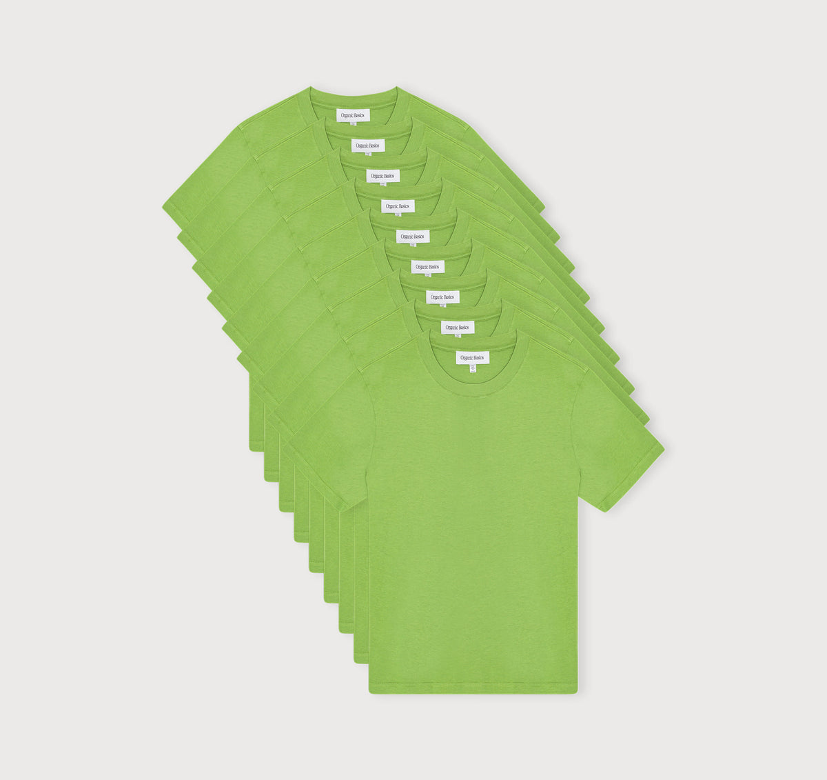 True Boxy Fit Tee 9-Pack - Artichoke – organic cotton