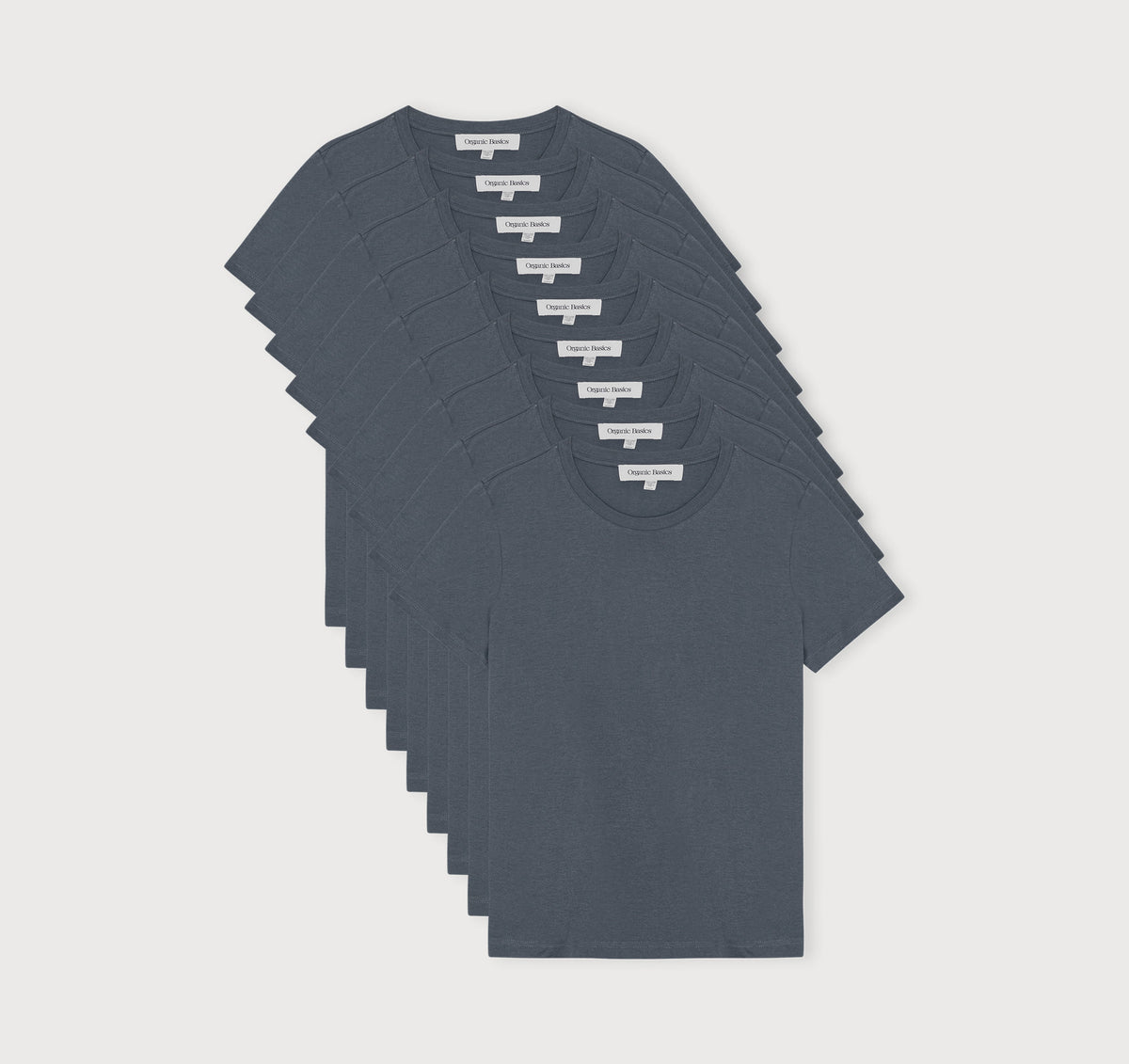 True Heavy Regular Fit Tee 9-Pack - Thunder – organic cotton