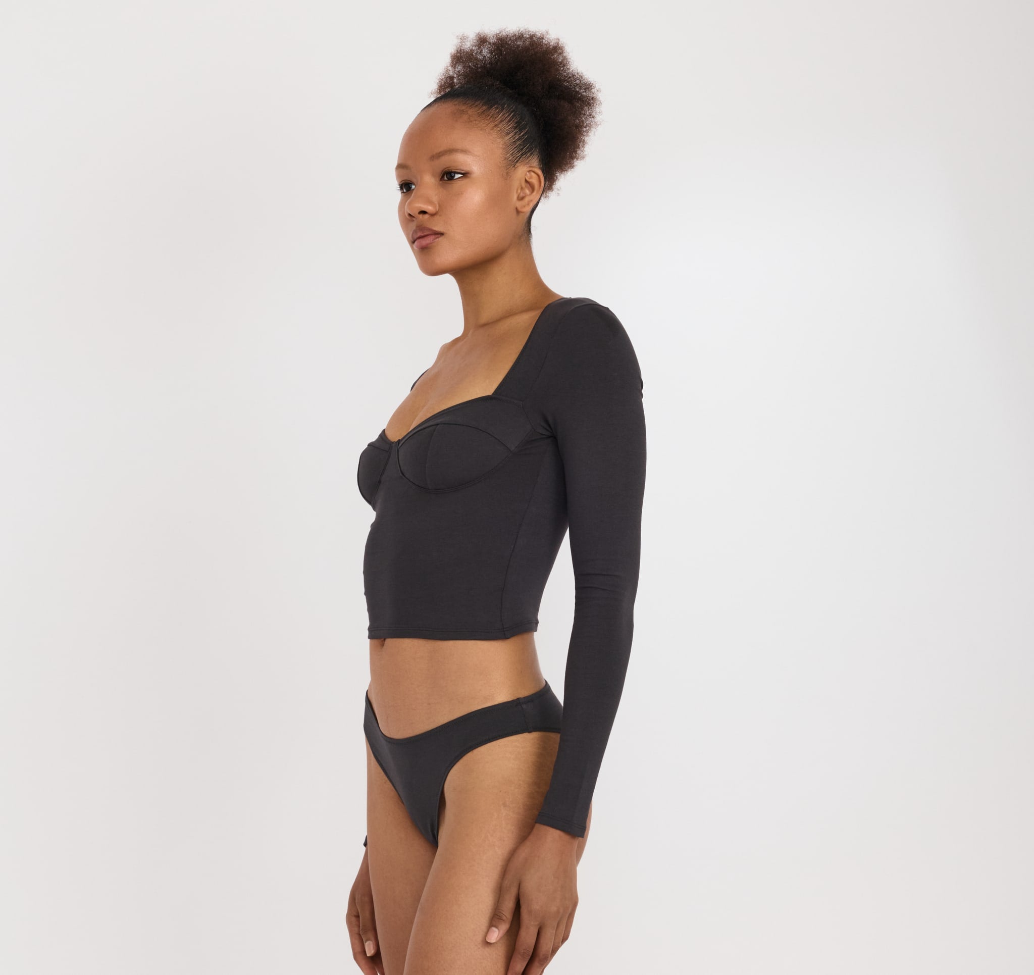 Core Icon Bustier Top | Only $ 56 | Organic Basics