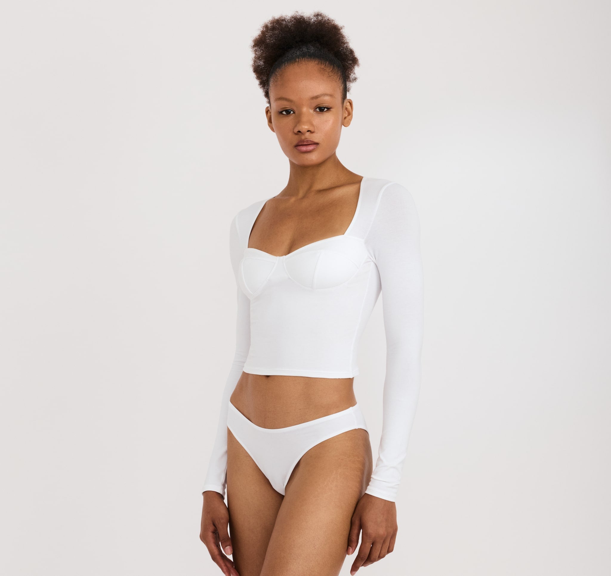 Core Icon Bustier Top | Only $ 70 | Organic Basics