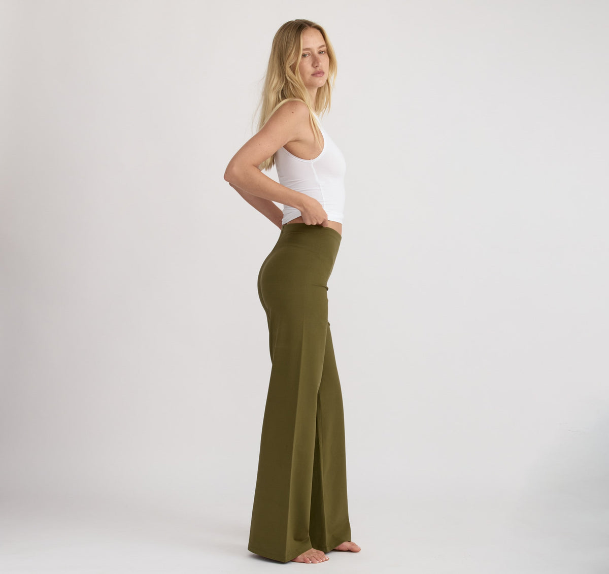 Core Straight Leg Pants | Only $ 60 | Organic Basics