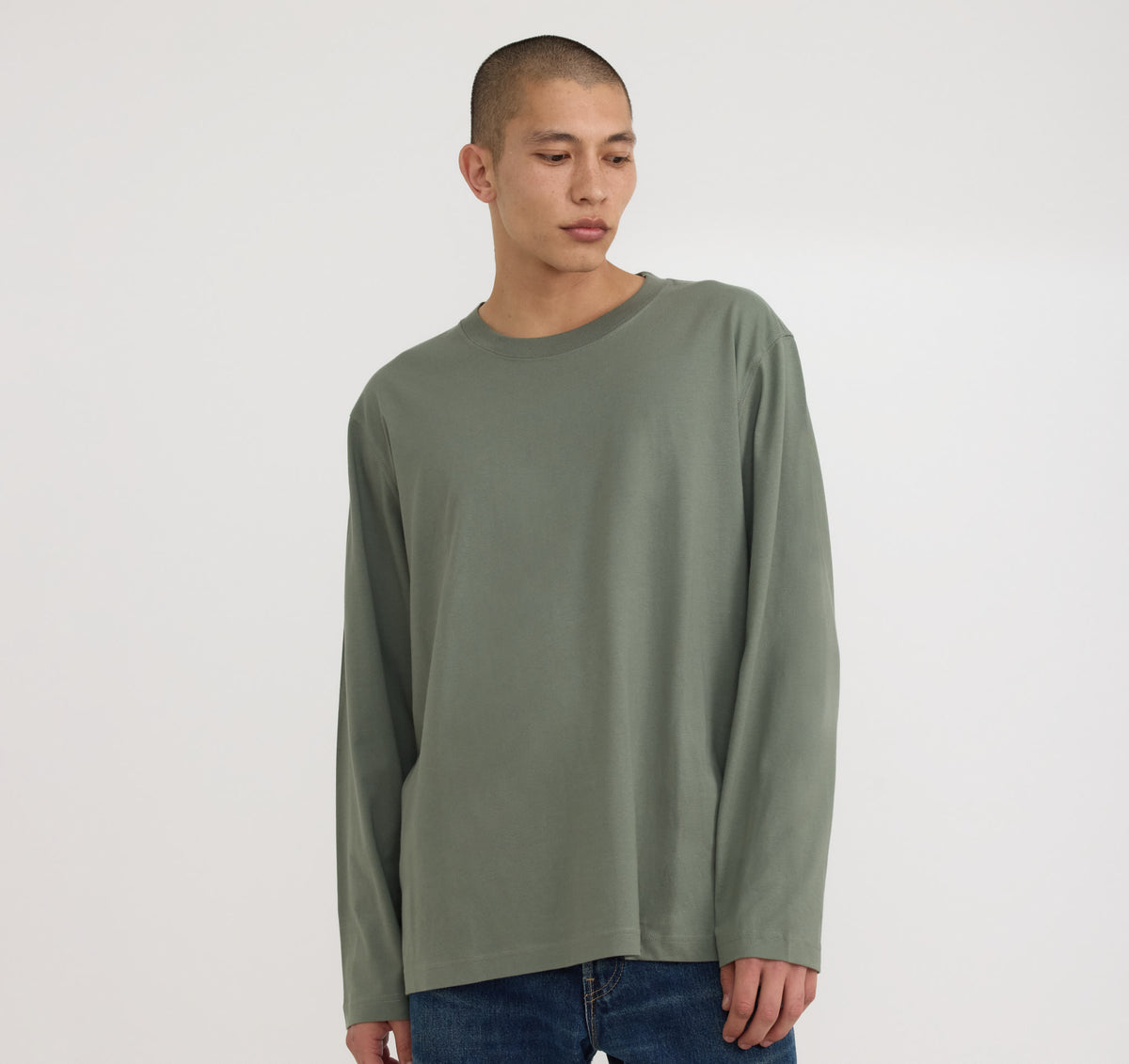 True Boxy Fit Long Sleeve Tee 6-Pack