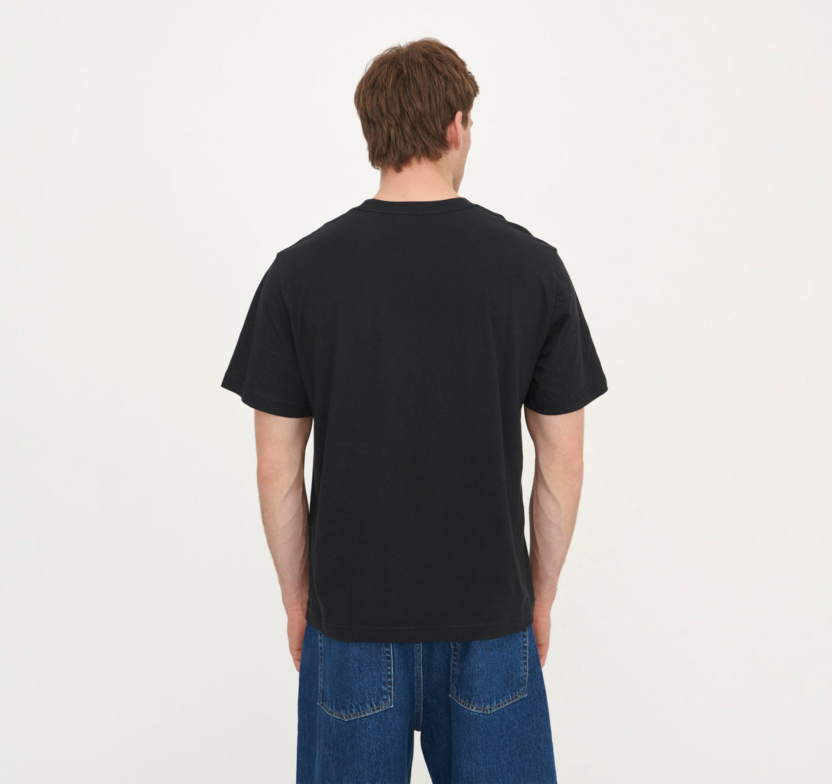 True Boxy Fit Tee 9-Pack - Black – organic cotton – view 4