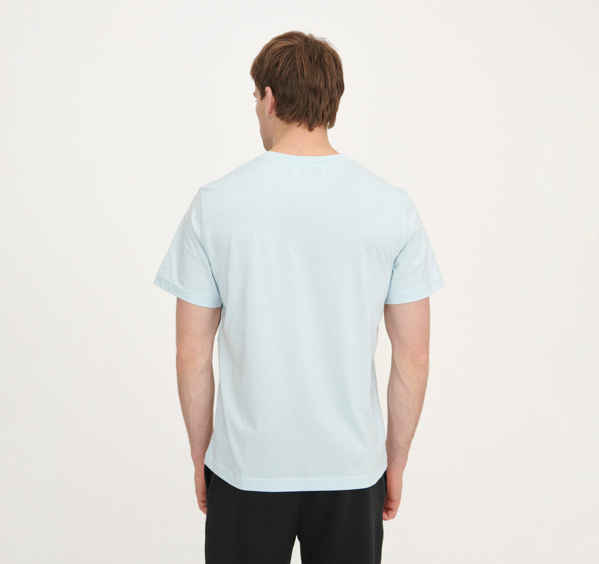 True Boxy Fit Tee 3-Pack - Light Blue – organic cotton – view 2