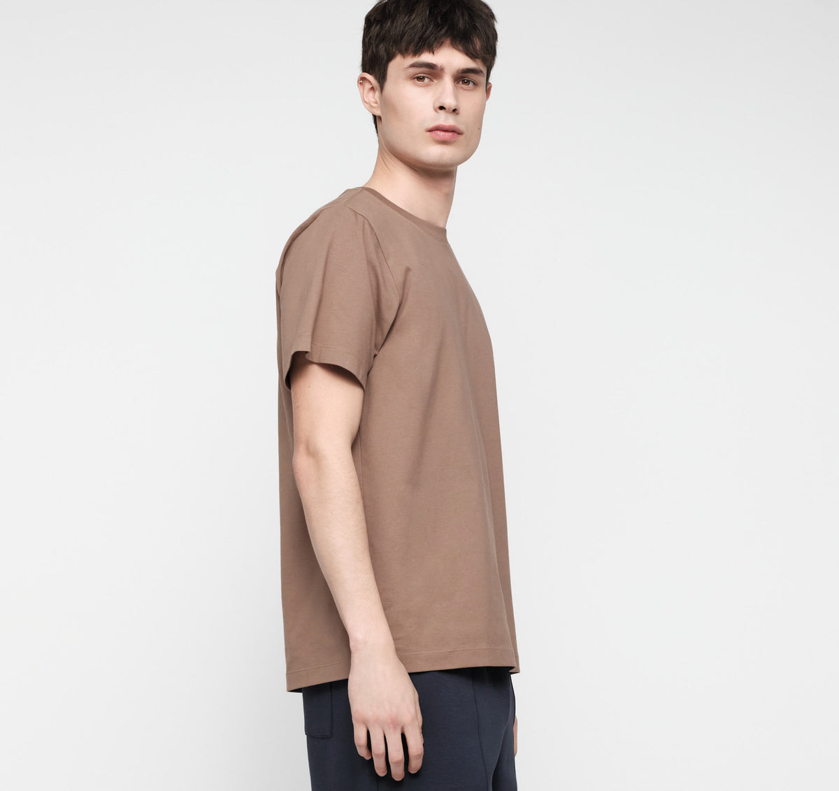 True Heavy Boxy Fit Tee 6-Pack - Clay – organic cotton – view 3