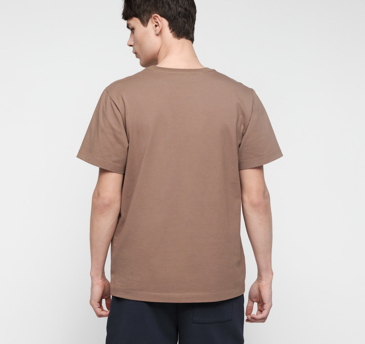True Heavy Boxy Fit Tee 3-Pack - Clay – organic cotton – view 4