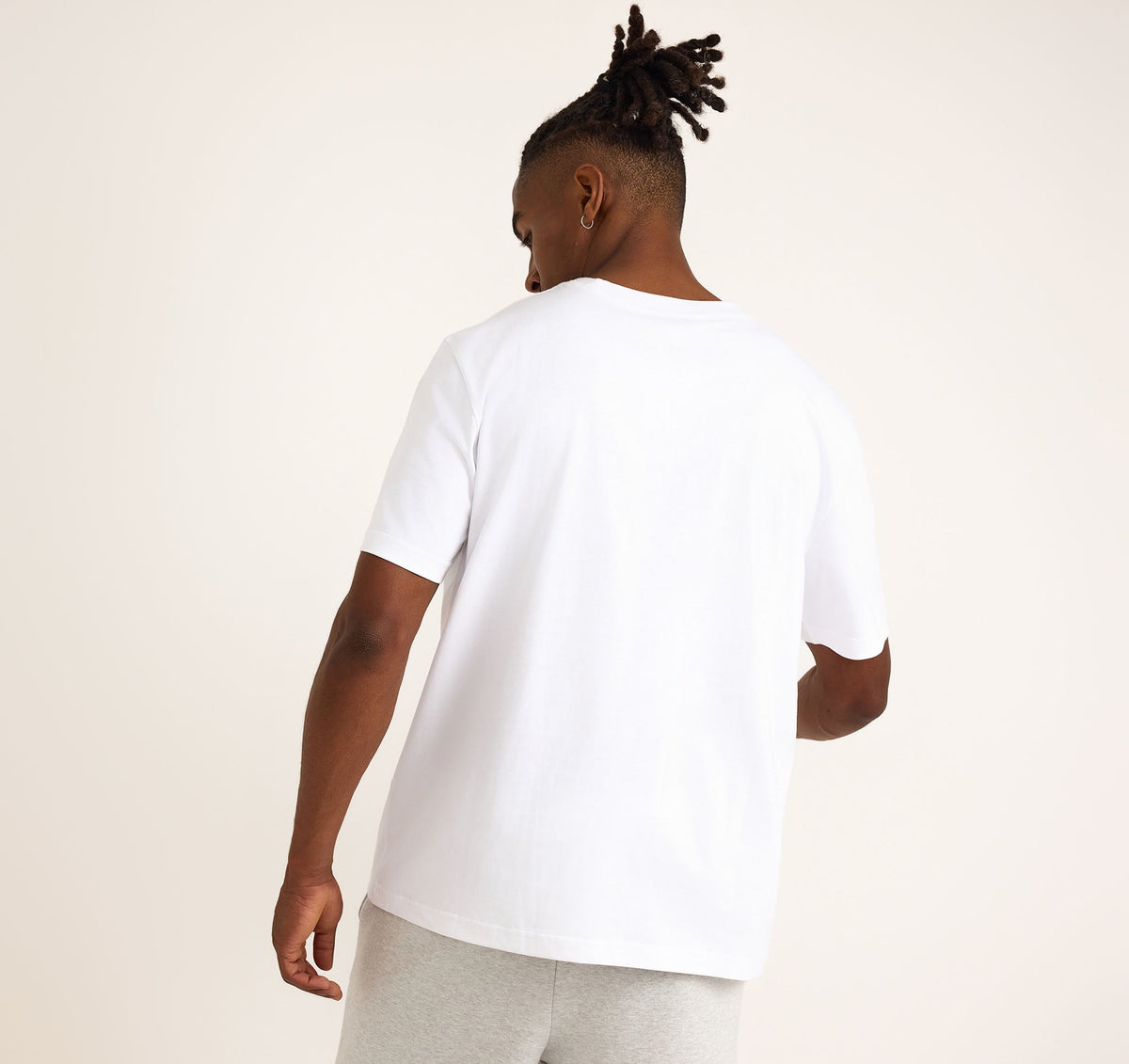 True Heavy Boxy Fit Tee 6-Pack - White – organic cotton – view 3