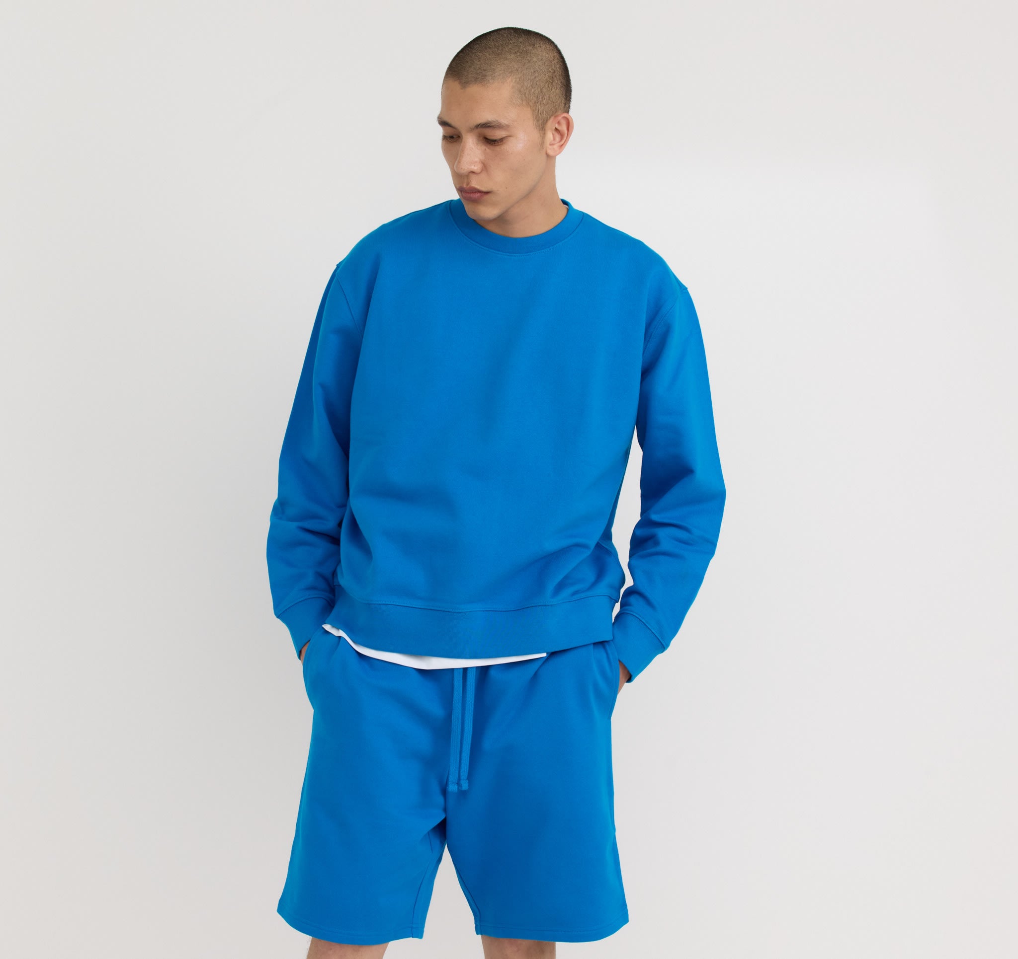 Weekend Boxy Fit Crewneck Sweatshirt | Only $ 84 | Organic Basics