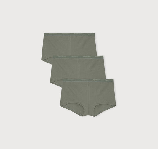 Core Rib Shorty 3-Pack