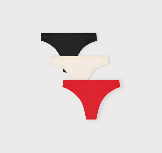 Core Thong 3-Pack