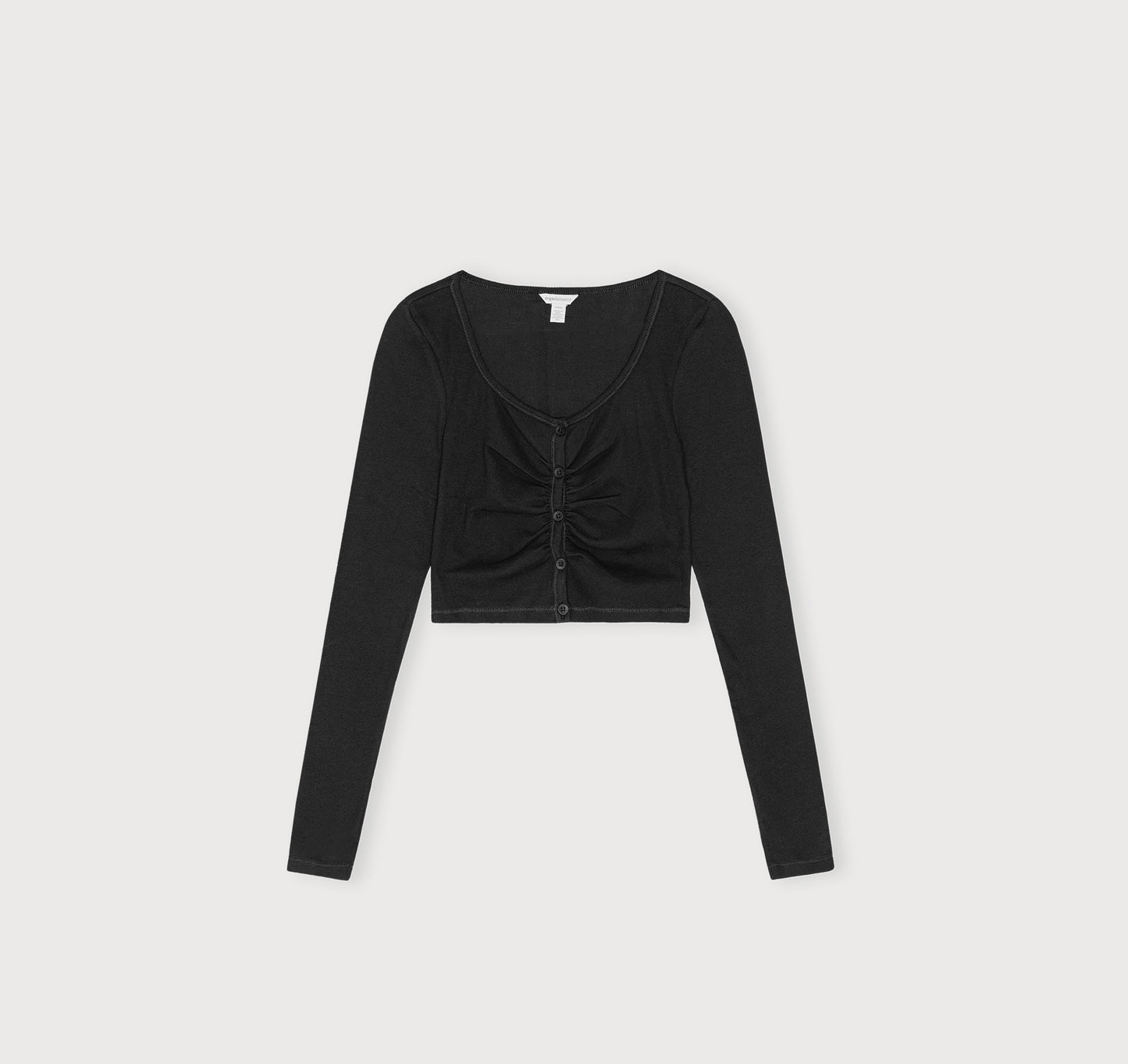 Core Extend Rib Crop Cardigan