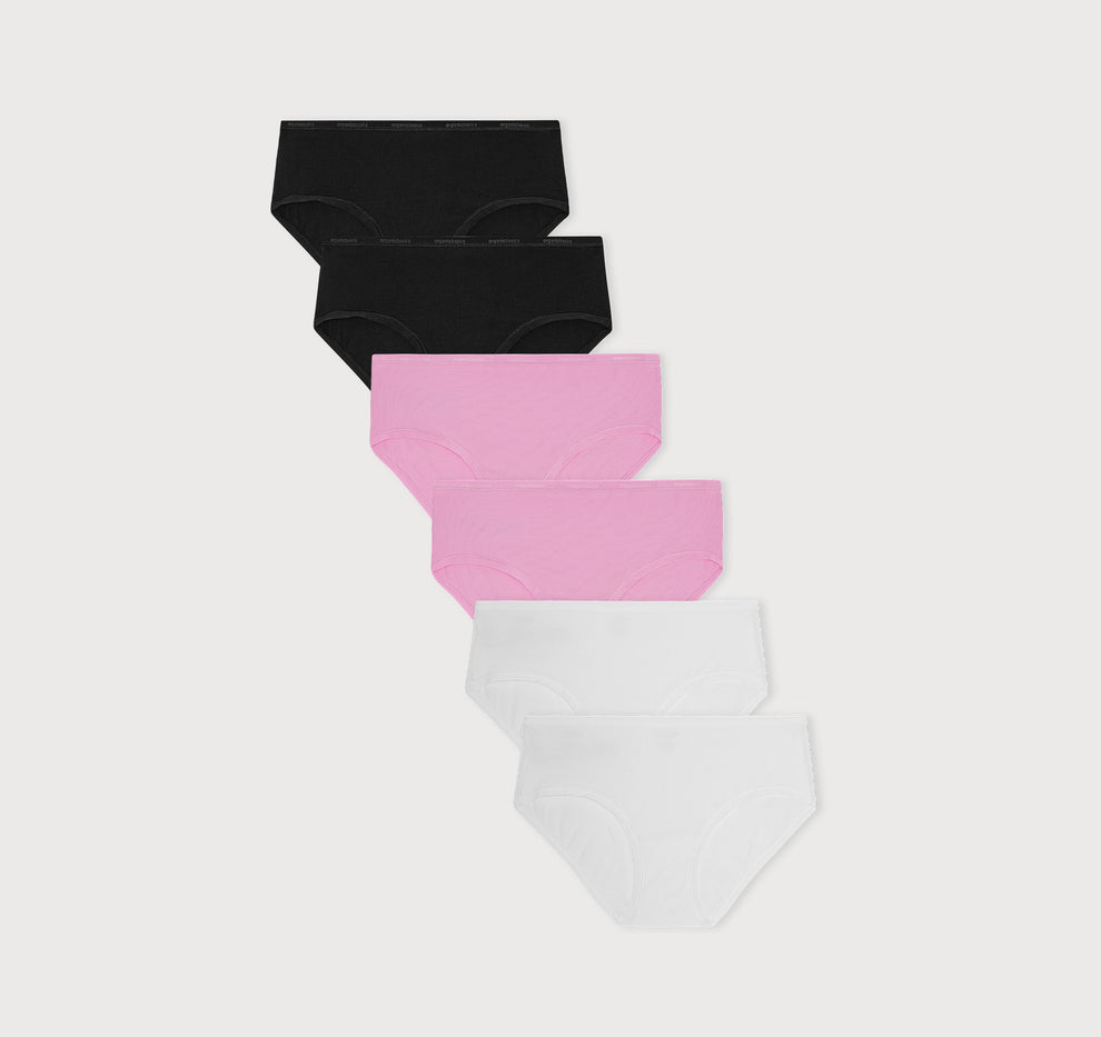 Core Rib Briefs 6-Pack | Only $ 75 | Organic Basics