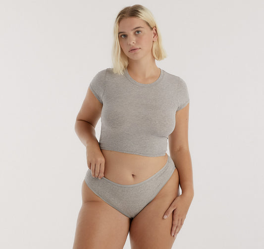 Core Rib High-Leg Briefs 3-Pack