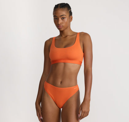 Core Rib High-Leg Briefs