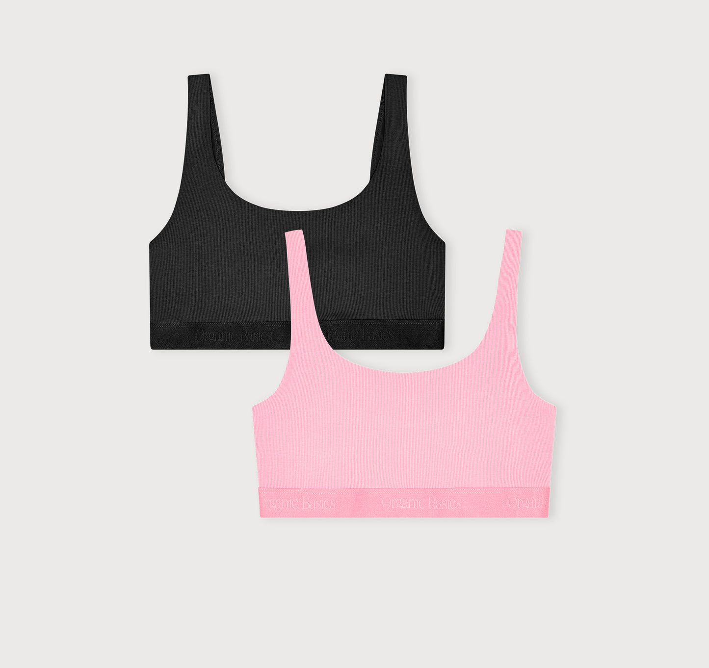 Core Rib Tank Bralette 2-Pack