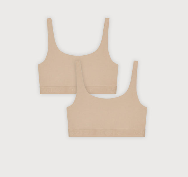 Core Rib Tank Bralette 2-Pack