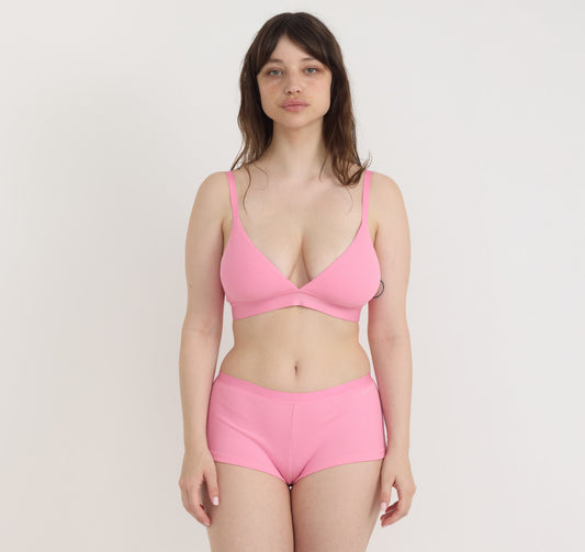 Core Rib Triangle Bralette