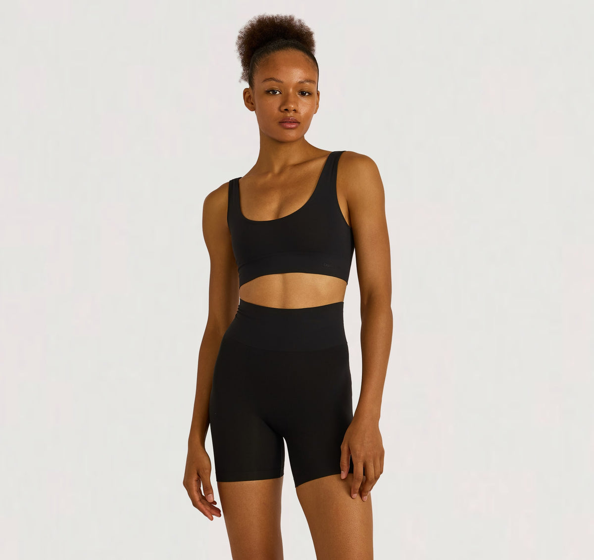 Smooth Bralette 2-Pack - Black / Black – view 2