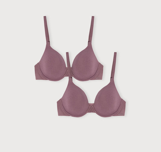 Core Full Coverage Bra 2-Pack