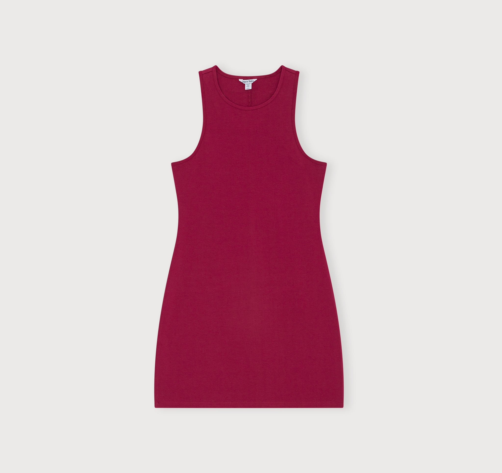 Core Mini Dress - Hibiscus Kiss | Only $33 | Organic Basics