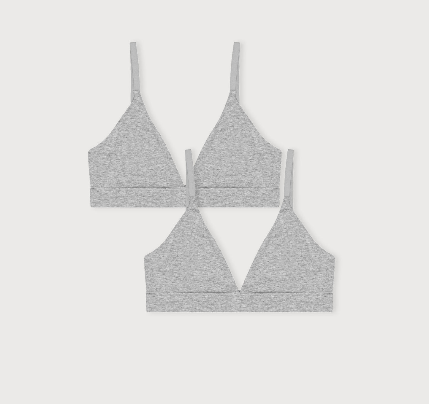 Core Triangle Bralette 2-pack
