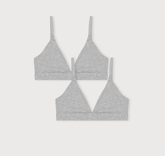 Core Triangle Bralette 2-pack