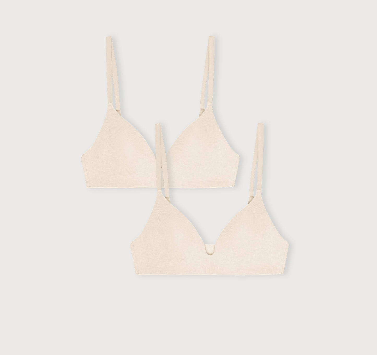 Core Wireless Plunge Bra 2-Pack