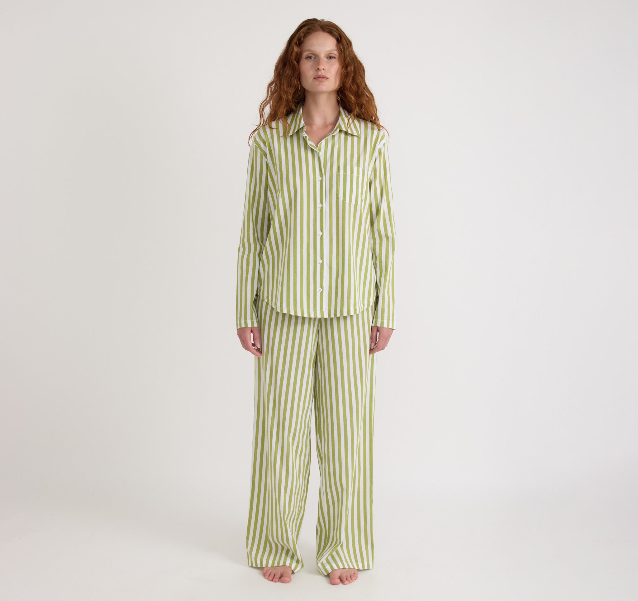 Core Sleep Poplin Shirt | Only $ 47 | Organic Basics