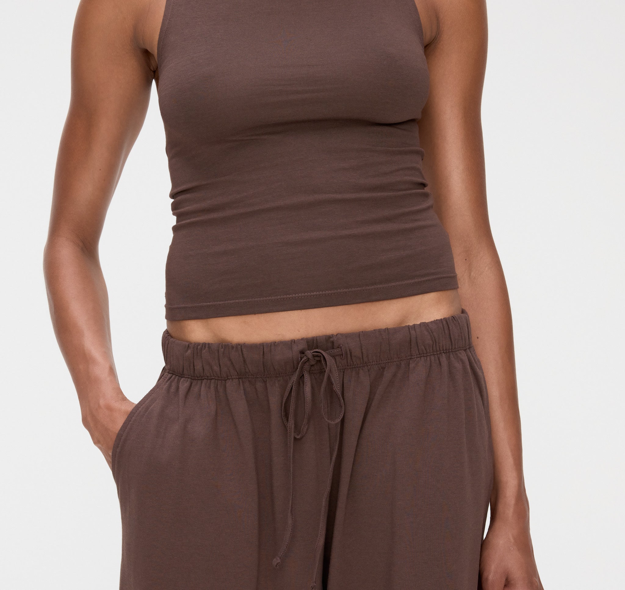 Everyday Balloon Pants - Truffle | Only $85 | Organic Basics