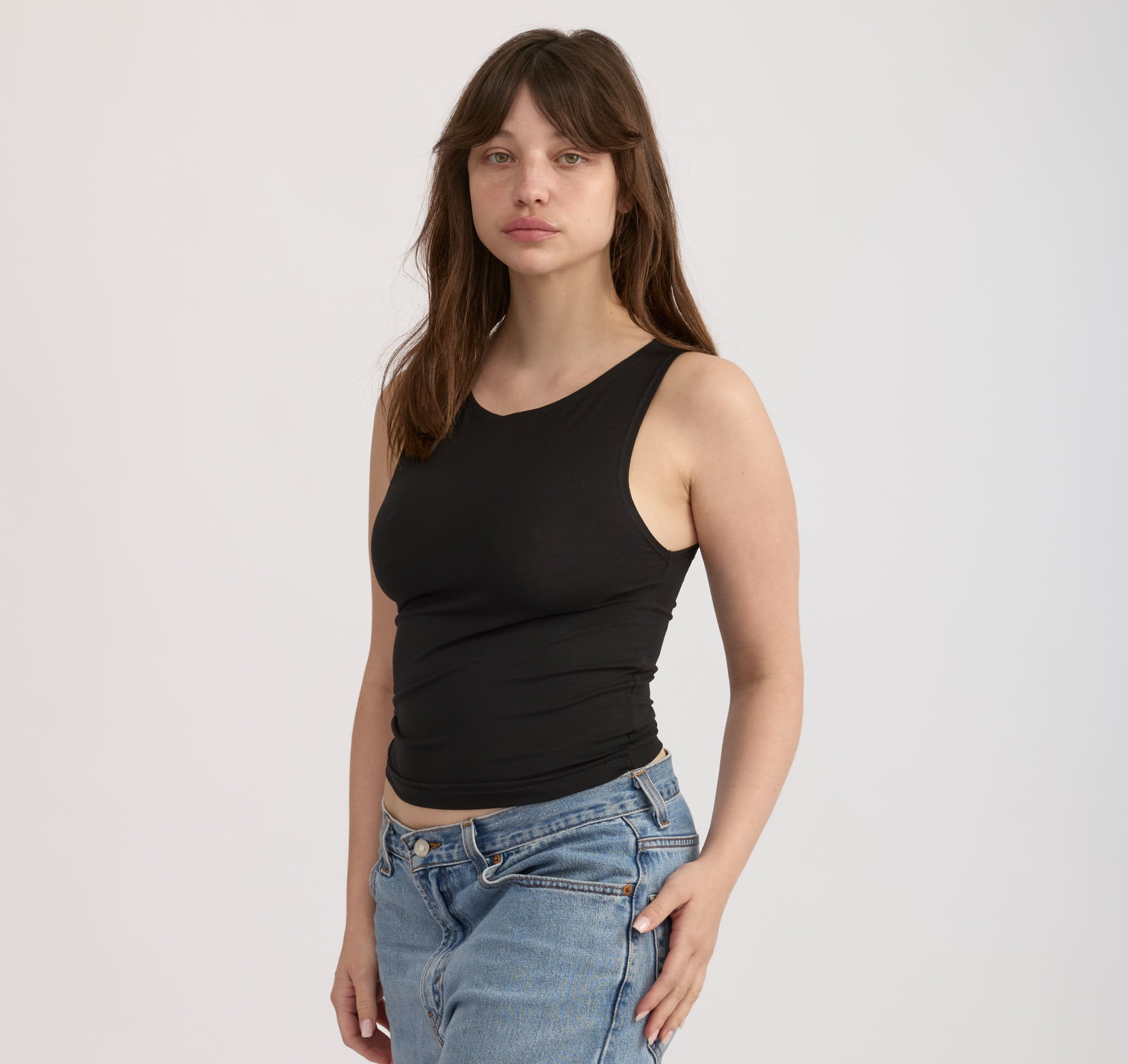 Everyday Boat Neck Top | Only $ 45 | Organic Basics