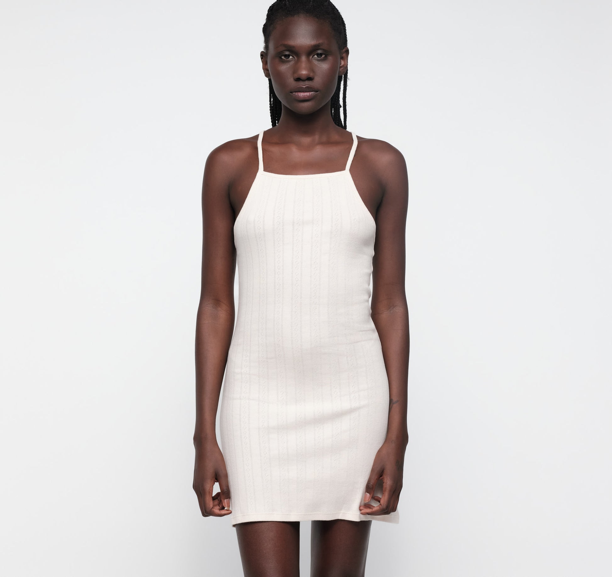Pointelle Dress Cloud XL