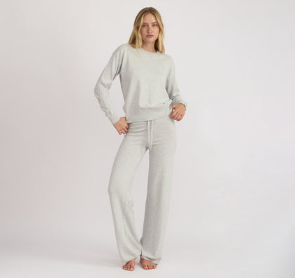 Soft Knit Boxy Crewneck Sweater