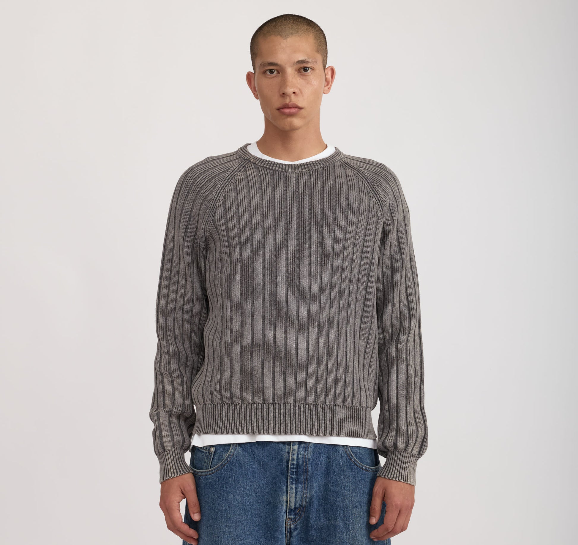 Soft Knit Rib Raglan Sweater Only 111 Organic Basics