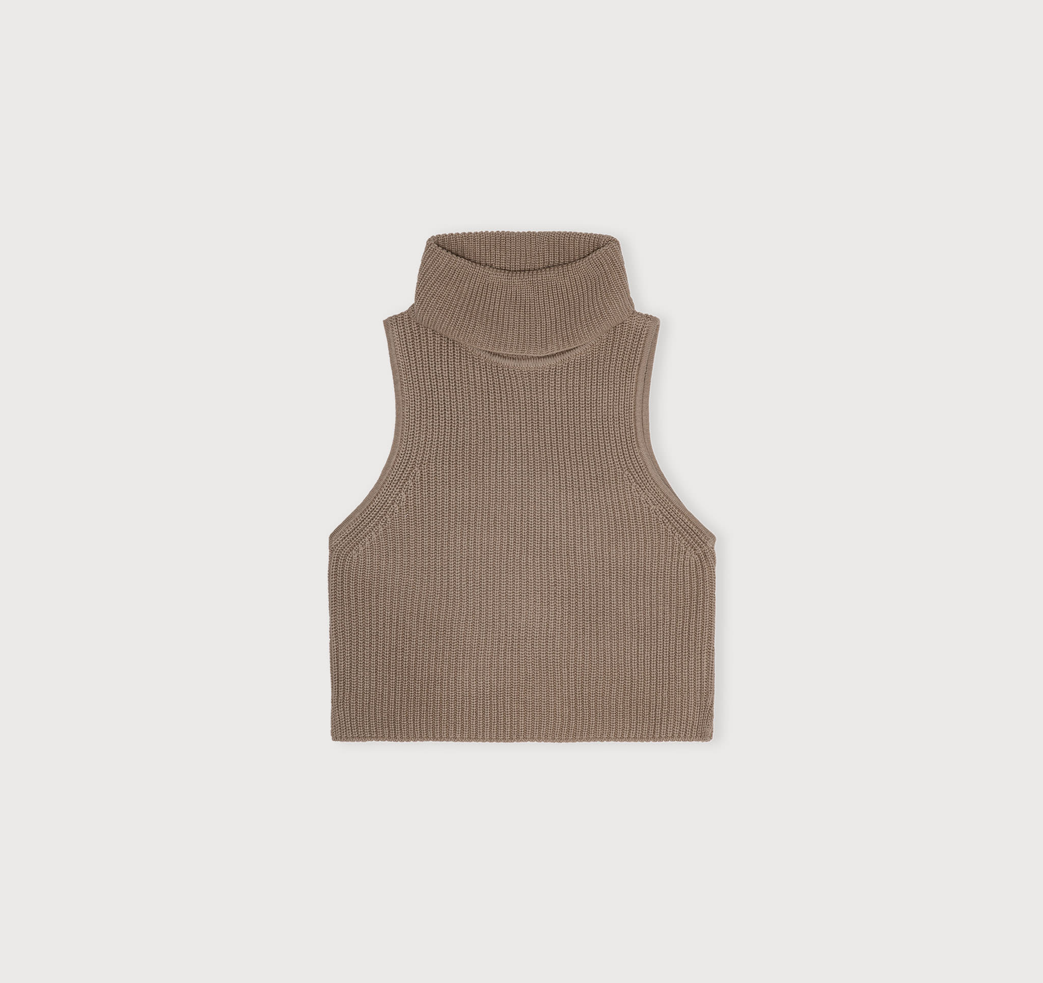 True Knit Sleeveless Turtleneck | Only $ 45 | Organic Basics